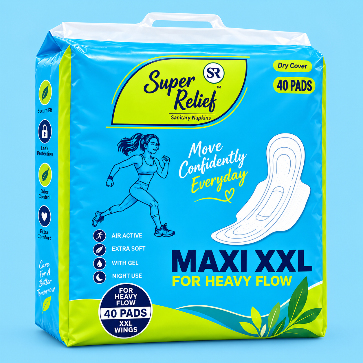 Super Relief Maxi XXL Sanitary Napkins